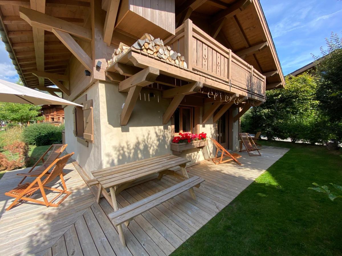 Chalet Megeve, idéal familles proche ski et centre village Extérieur photo